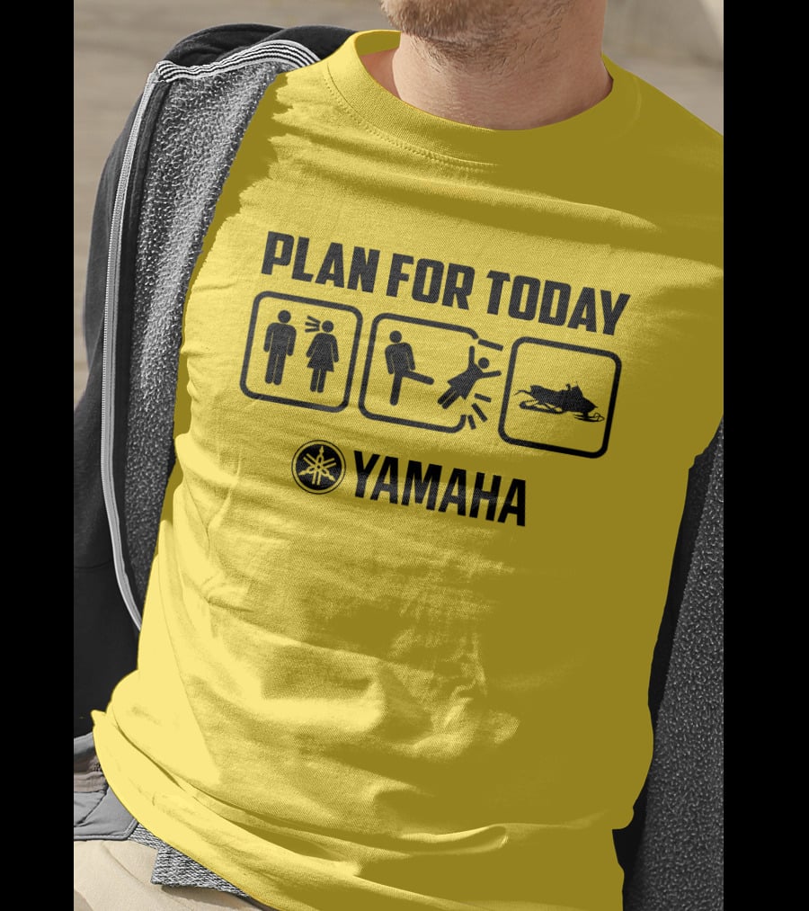 Yamaha Racing Performance Snowmobile Enthusiast Racing Team T-Shirt