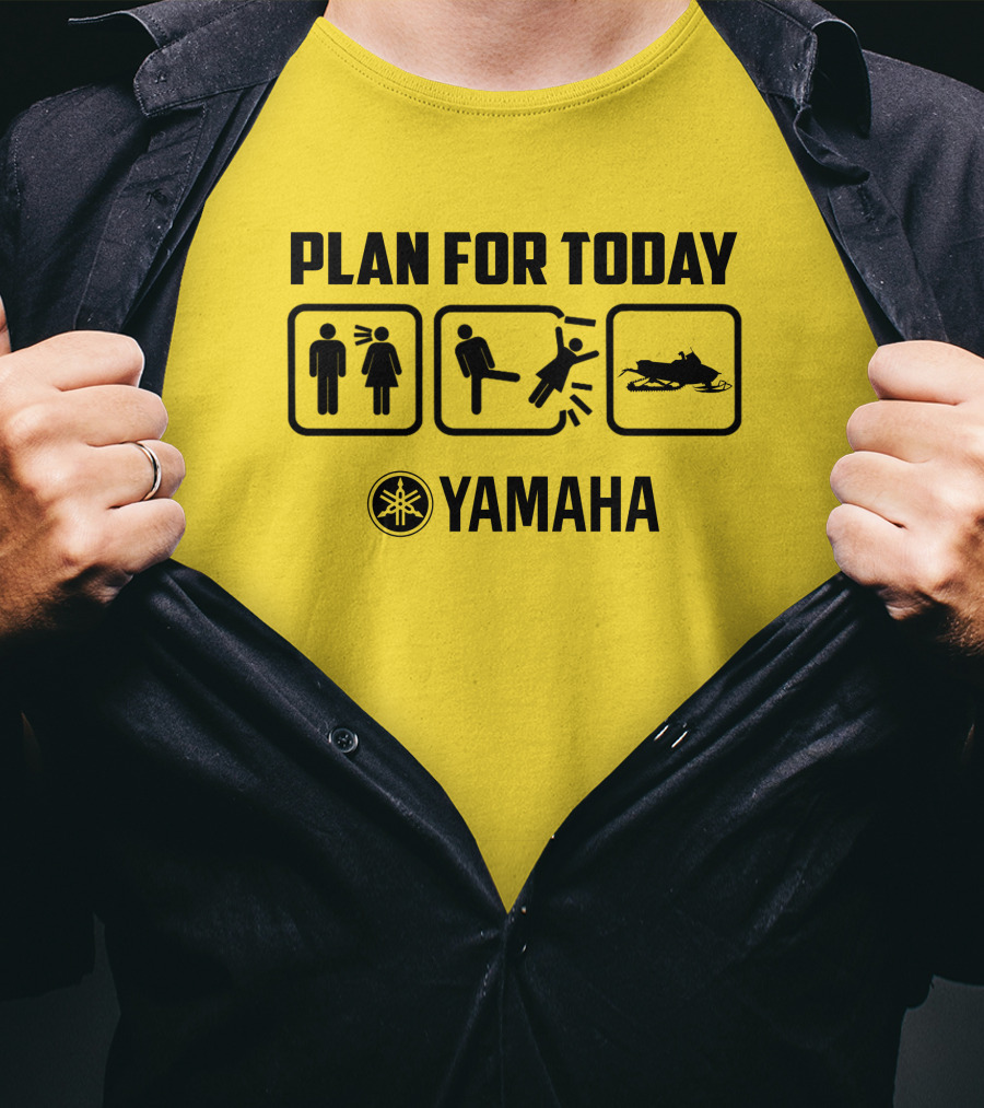 Yamaha Racing Performance Snowmobile Enthusiast Racing Team T-Shirt