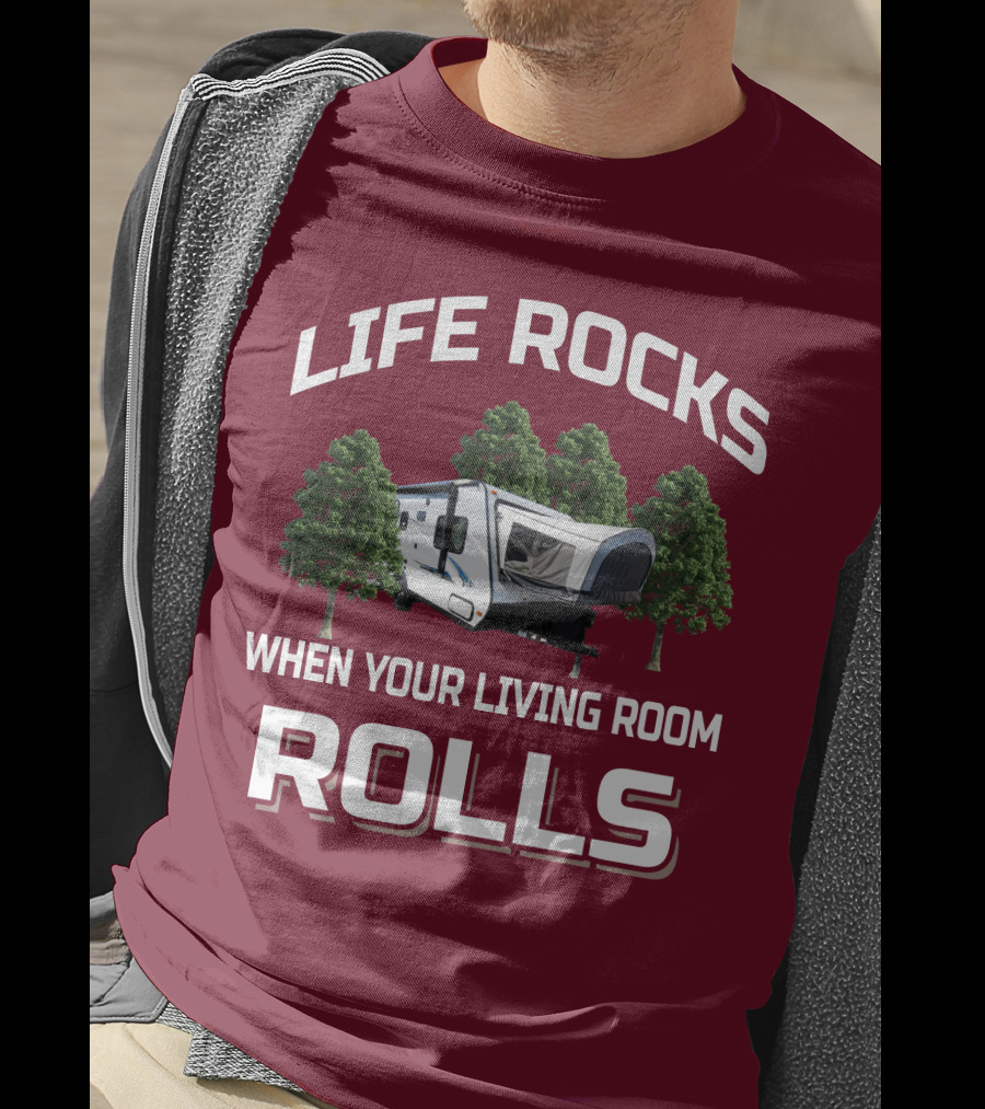 Life Rocks When Your Living Room Rolls Jayco X17Z T-Shirt