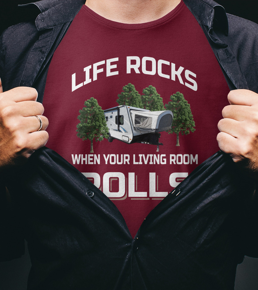 Life Rocks When Your Living Room Rolls Jayco X17Z T-Shirt