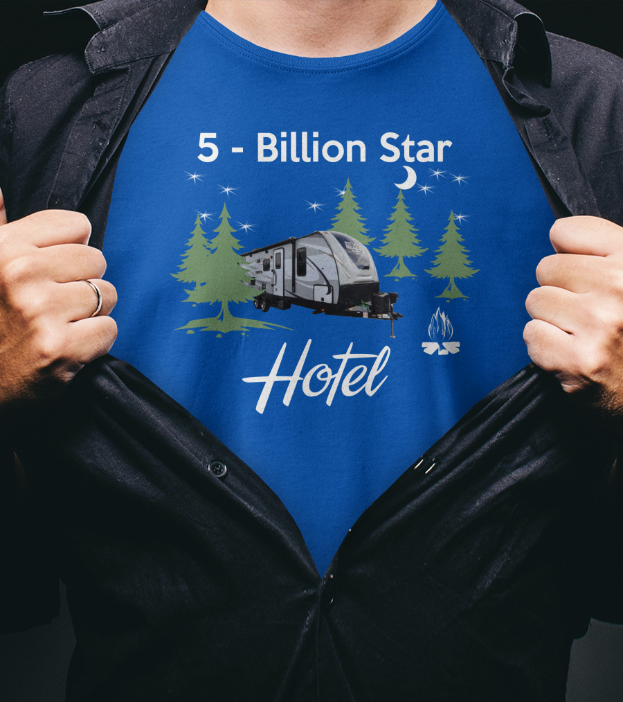 5 Billion Star Hotel Cruiser MPG 2400BH Camping Adventure T-Shirt