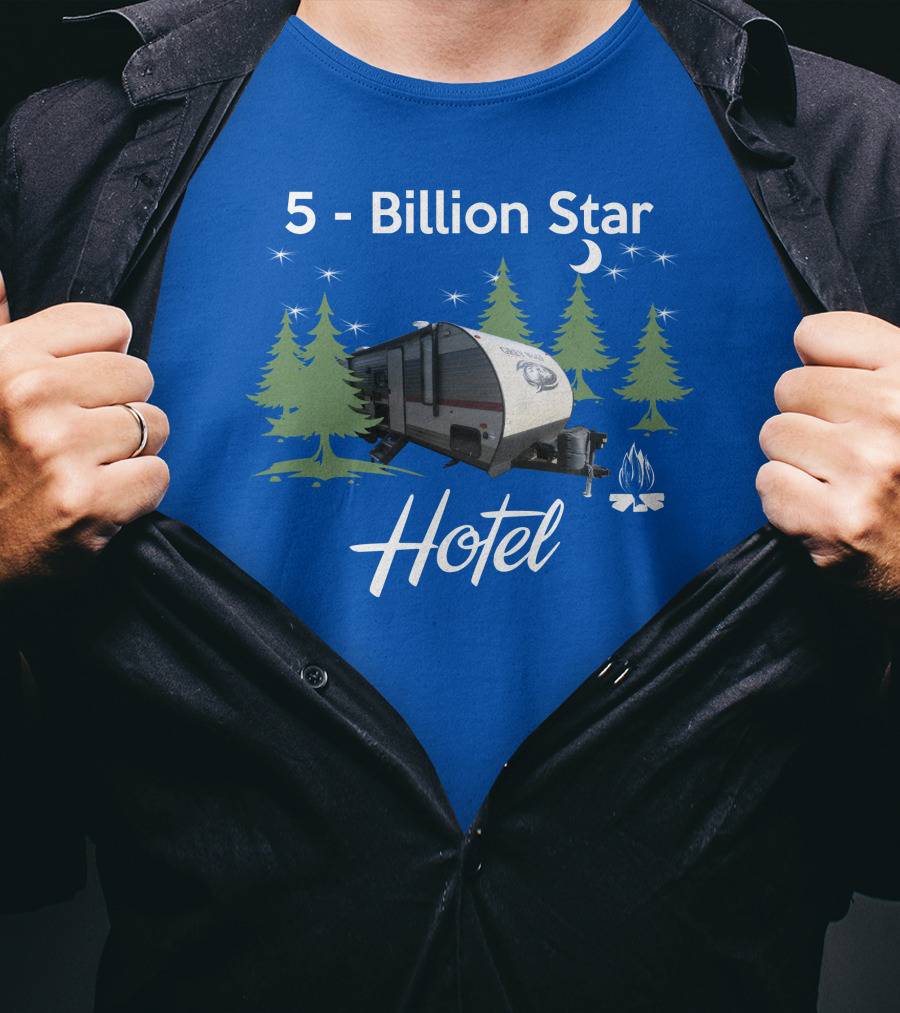 5 Billion Star Hotel Cherokee Grey Wolf 26DBH T-Shirt
