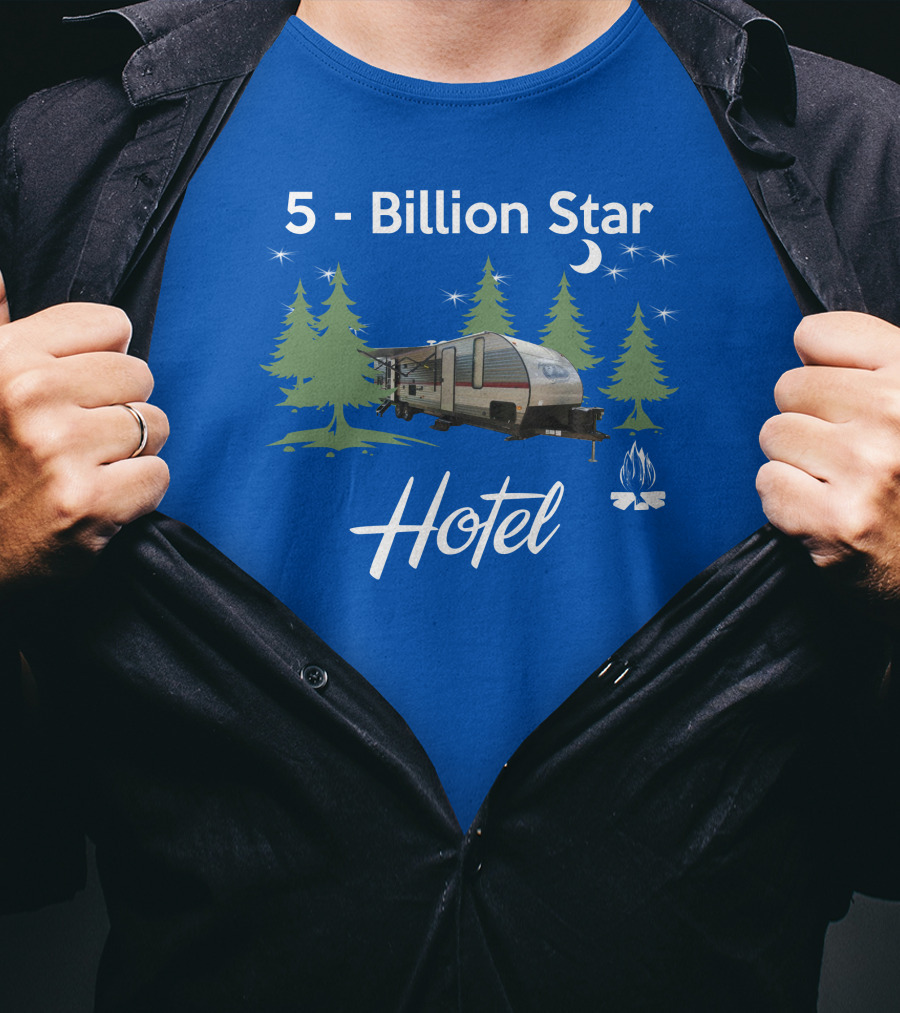 5 Billion Star Hotel Grey Wolf 29TE Owners T-Shirt