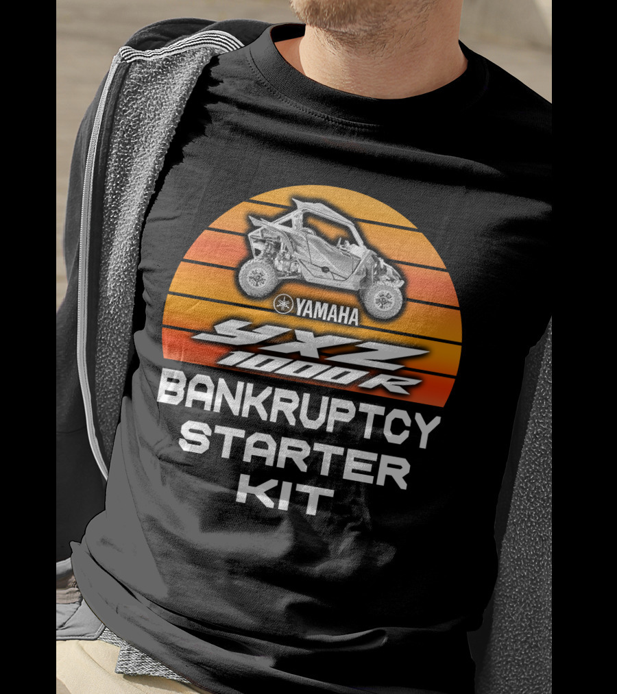 YAMAHA YXZ 1000R Bankruptcy Starter Kit T-Shirt
