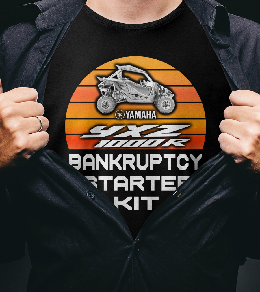 YAMAHA YXZ 1000R Bankruptcy Starter Kit T-Shirt