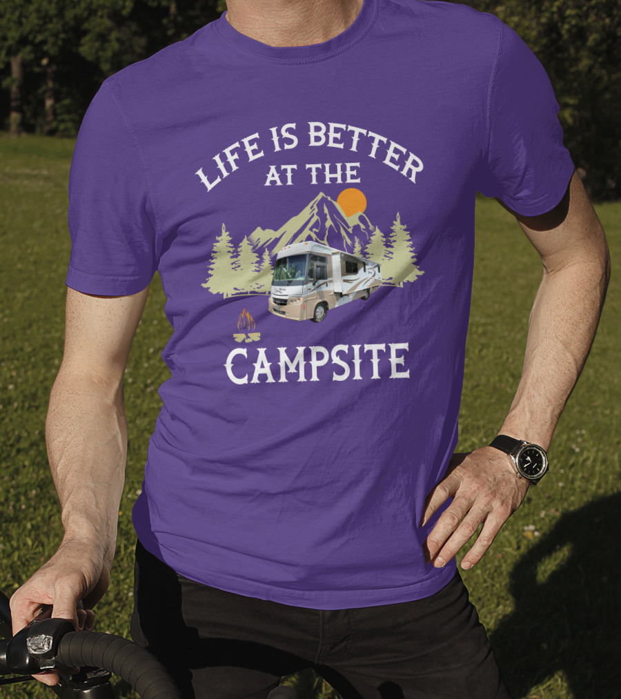 Life Is Better At The Campsite Winnebago RV Owners Group T-Shirt
