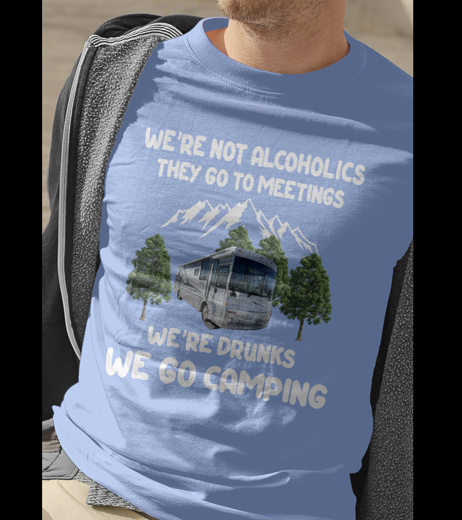 Winnebago Journey 36LD RV Among Green Trees T-Shirt