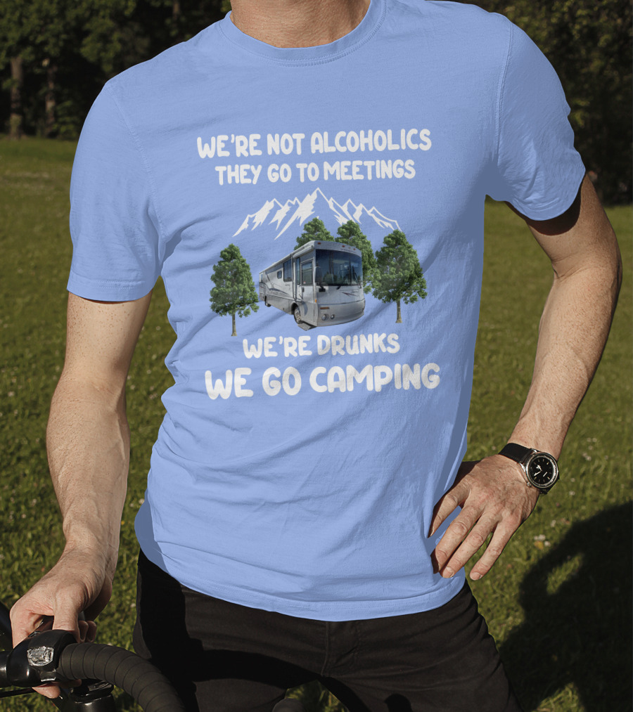 Winnebago Journey 36LD RV Among Green Trees T-Shirt