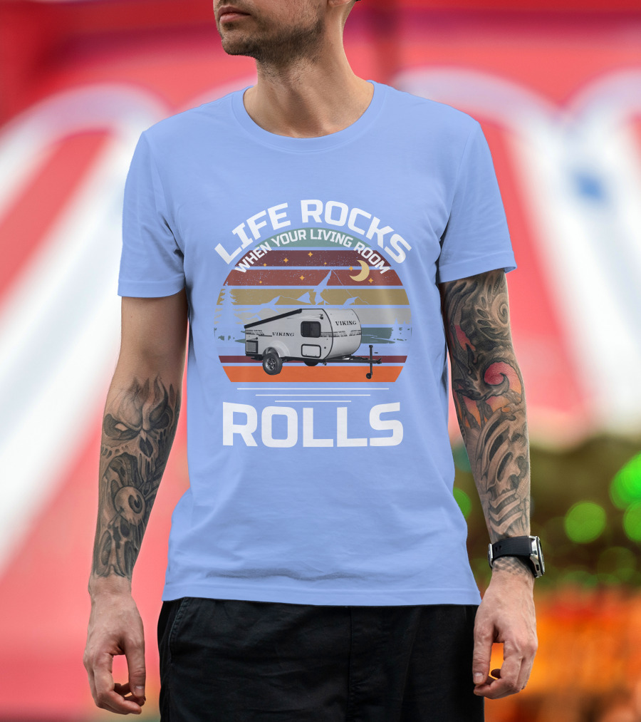 Viking 9.0 Camper When Your Living Room T-Shirt