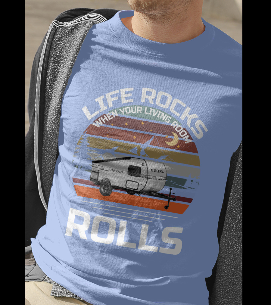 Viking 9.0 Camper When Your Living Room T-Shirt