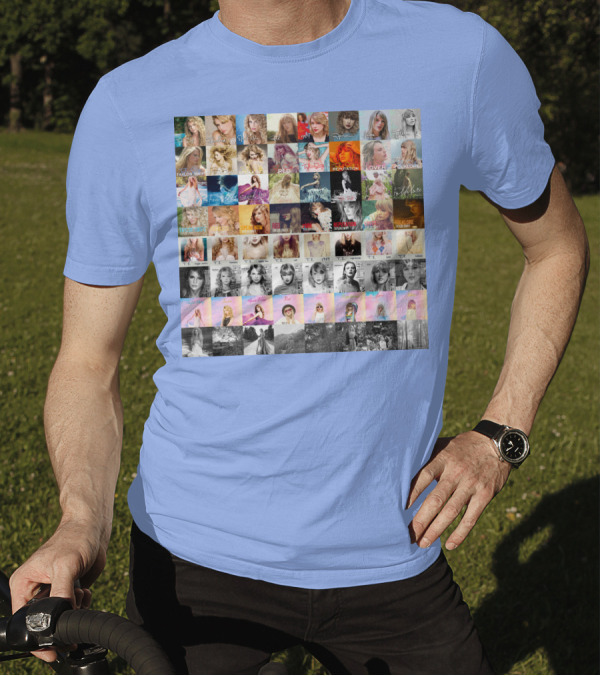 Taylor Swift Album Covers Through Each Era's T-Shirt