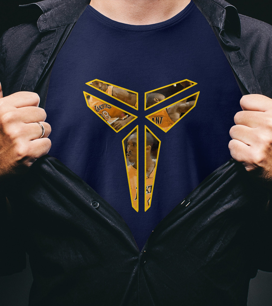 Black Mamba Kobe Bryant Lakers Iconic T-Shirt