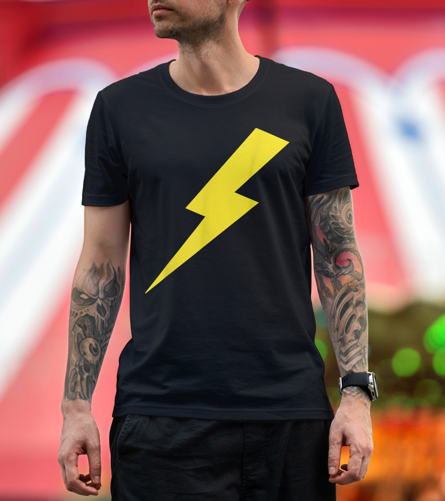 Lightning Bolt Yellow T-Shirt