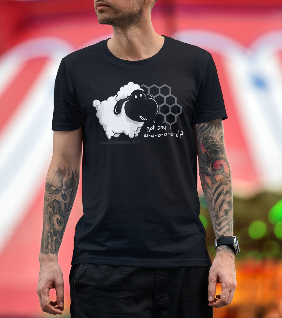 Board Game Geeks Got Any Woooood Sheep with Honeycomb T-Shirt