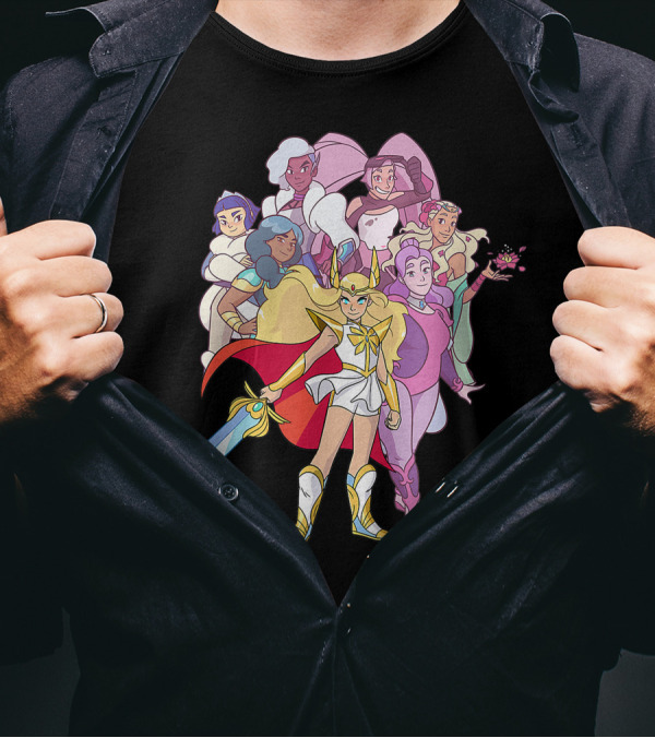 She Ra And The Princesses Of Power A Hero Will Rise Adventure Team T-Shirt