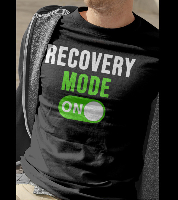 Recovery Mode On Get Well Funny Injury Switch T-Shirt