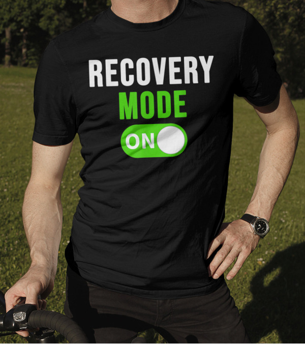 Recovery Mode On Get Well Funny Injury Switch T-Shirt