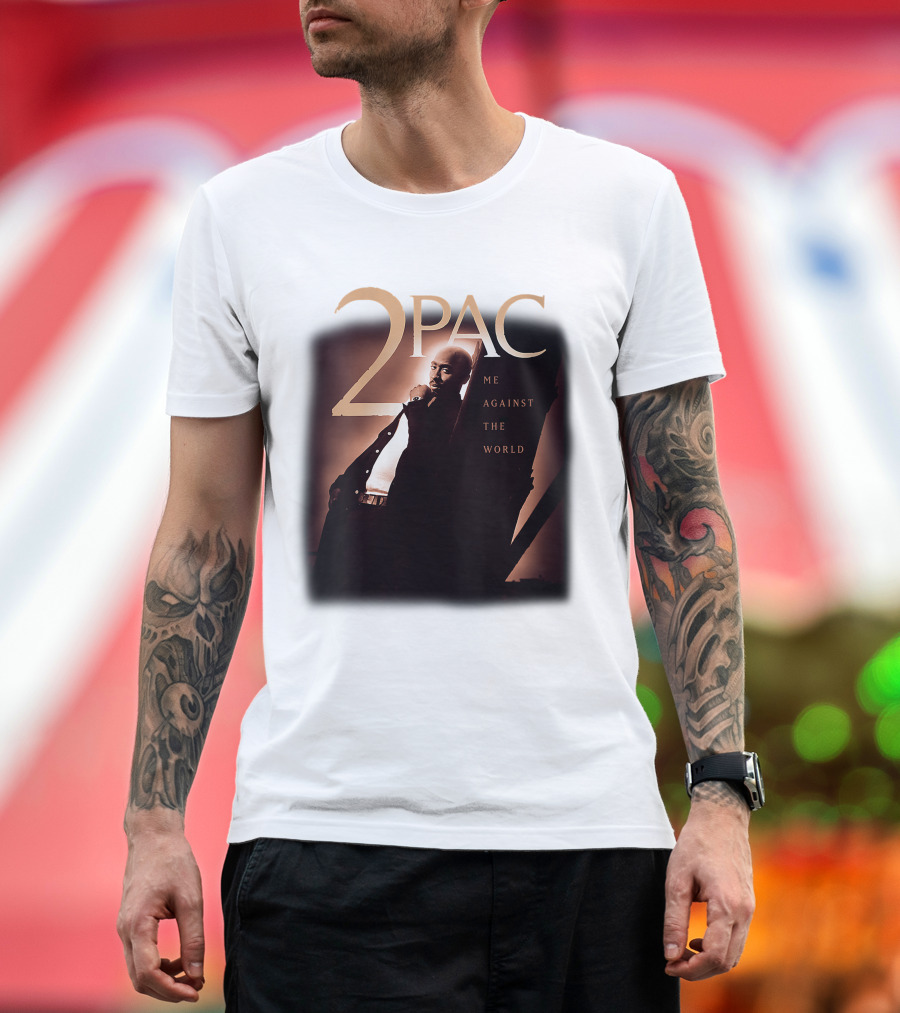 2Pac Me Against The World Album Cover T-Shirt