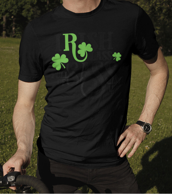 Irish Lass Full Of Sass St. Patrick's Day Shamrocks T-Shirt