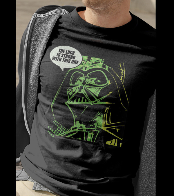 Star Wars Darth Vader The Luck Is Strong With This One T-Shirt