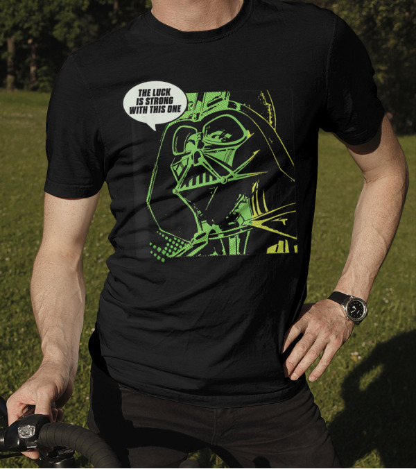Star Wars Darth Vader The Luck Is Strong With This One T-Shirt