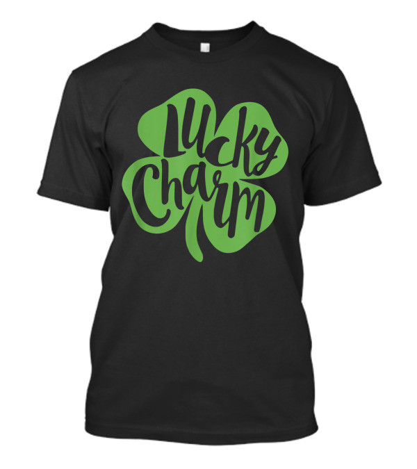 Lucky Charm Irish Shamrock 4 Leaf Clover St. Patrick's Day T-Shirt