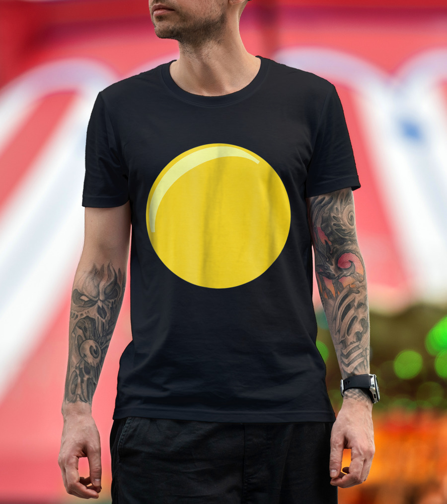 Deviled Egg Funny Halloween Fried Egg Moon T-Shirt