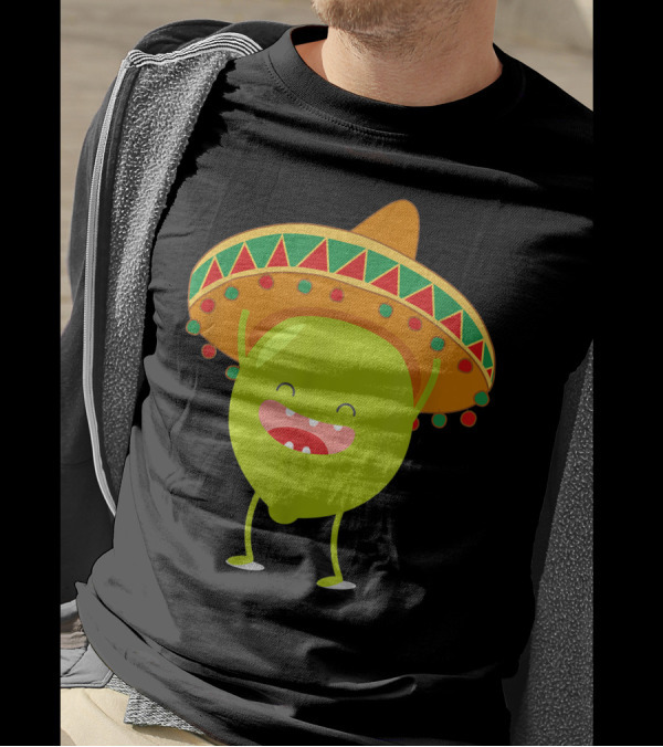 Lime Tequila And Lime Sombrero Party T-Shirt