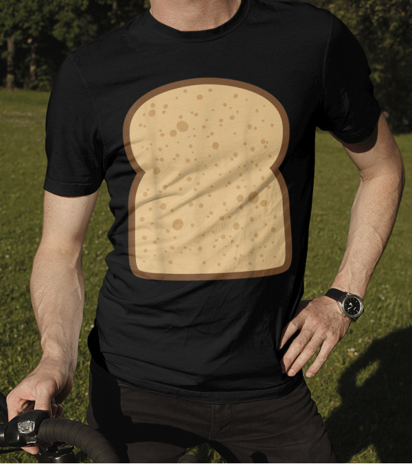 Sliced Bread Toast Matching DIY Toast Bread Slice T-Shirt