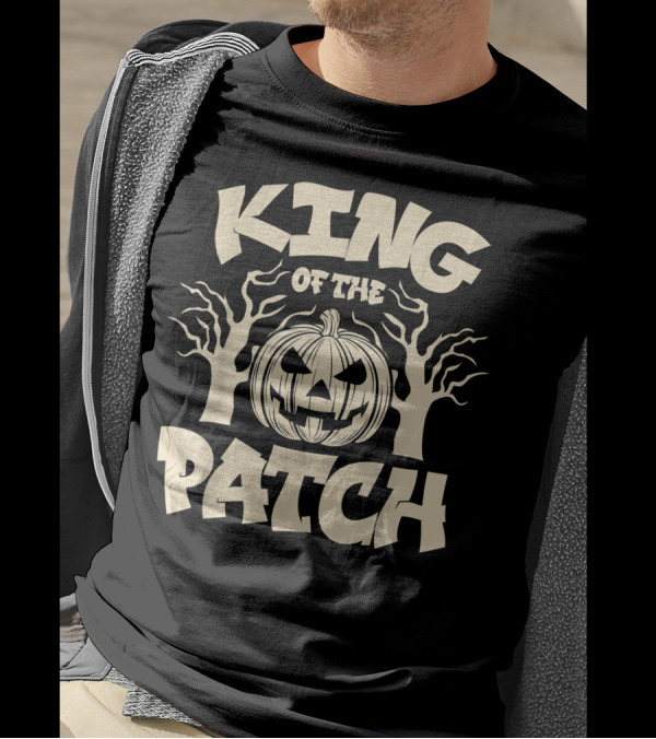 King Of The Patch Halloween Pumpkin Family Matching T-Shirt