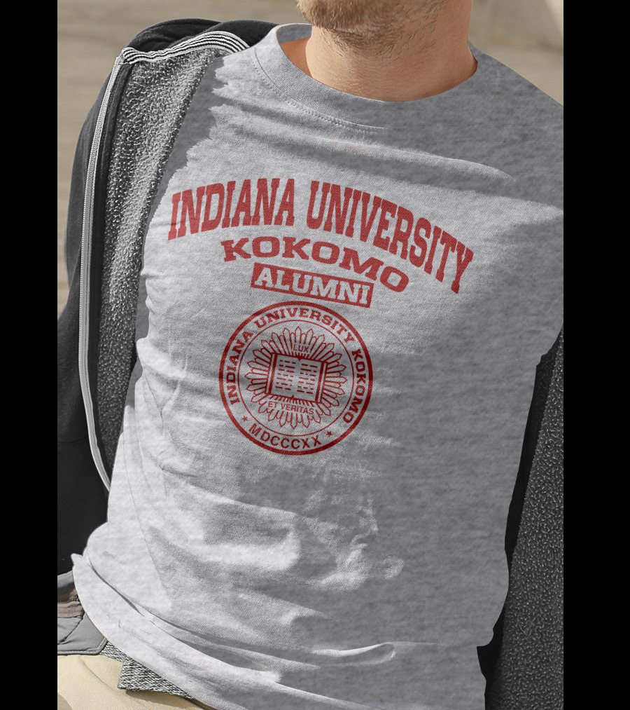 Indiana University Kokomo Alumni Seal Logo MDCCCXX T-Shirt