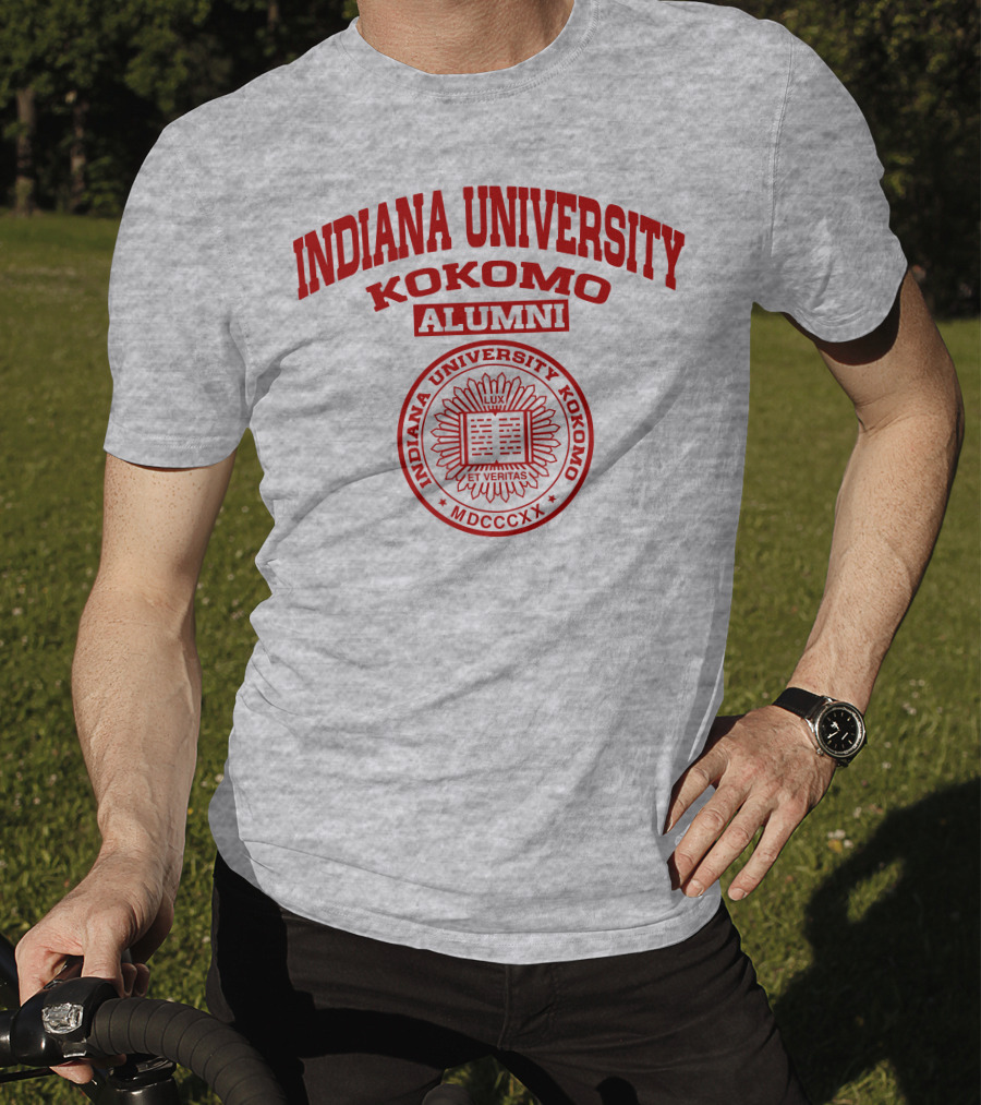 Indiana University Kokomo Alumni Seal Logo MDCCCXX T-Shirt