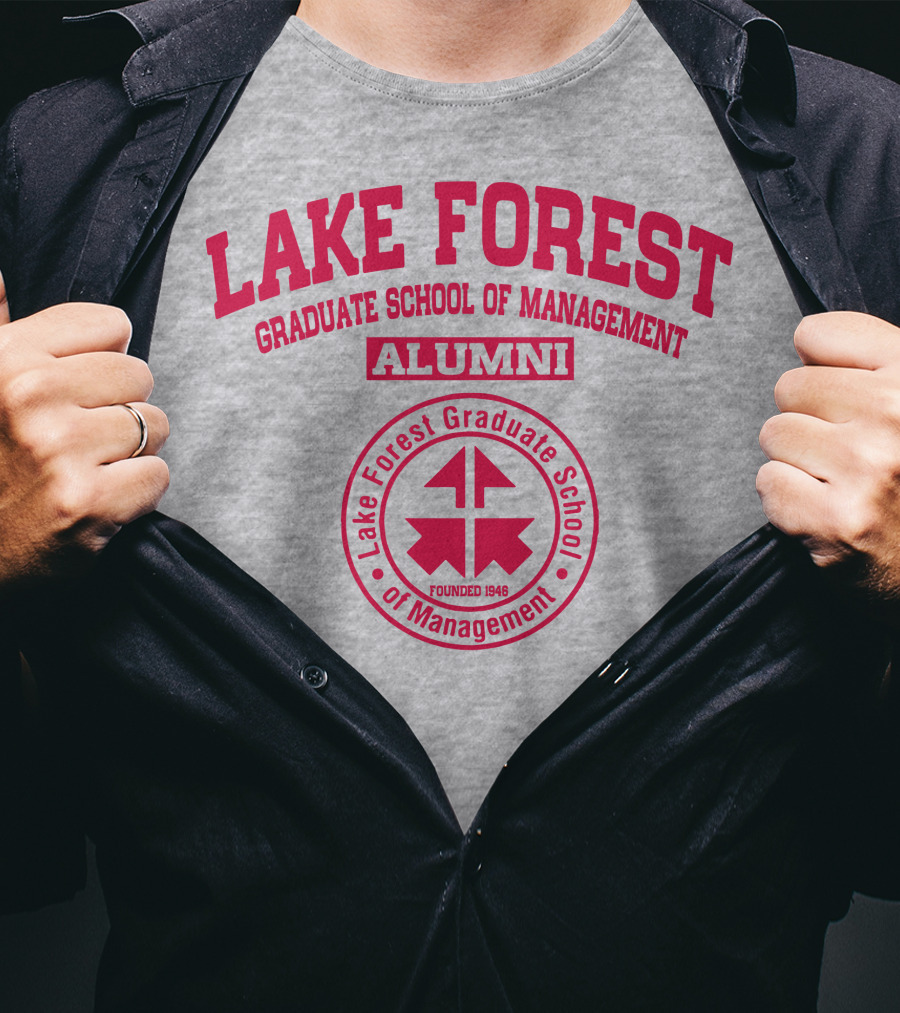 Lake Forest Graduate School Of Management Alumni Founded 1946 T-Shirt