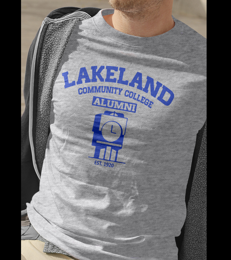 Lakeland Community College Alumni Est. 1920 Clock Tower T-Shirt