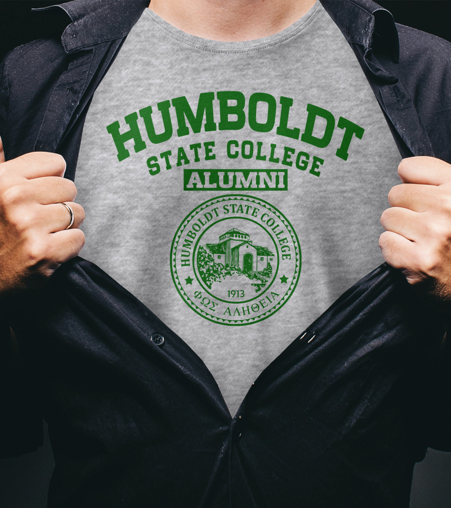 Humboldt State College Alumni 1913 Seal T-Shirt