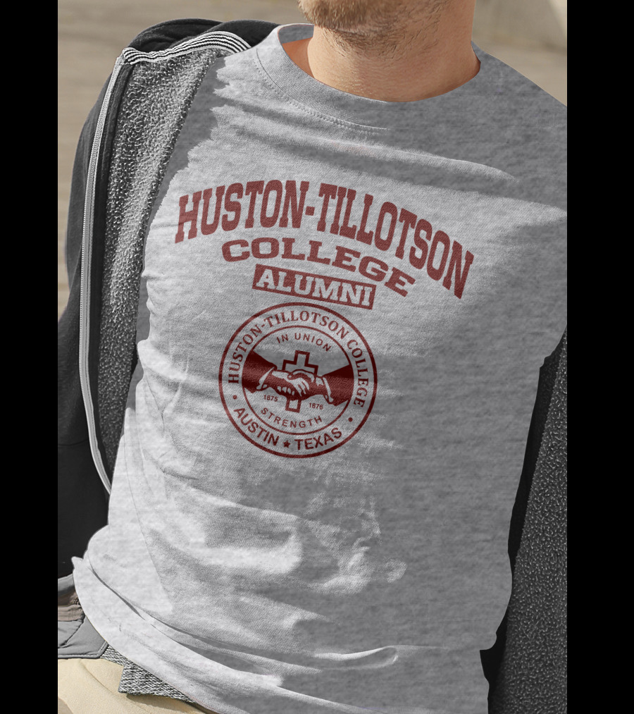 Huston Tillotson College Alumni Strength Austin Texas 1875 1876 T-Shirt