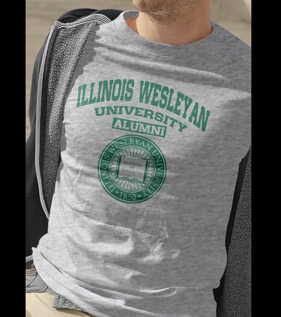 Illinois Wesleyan University Alumni Scientia Et Sapientia Seal 1850 T-Shirt