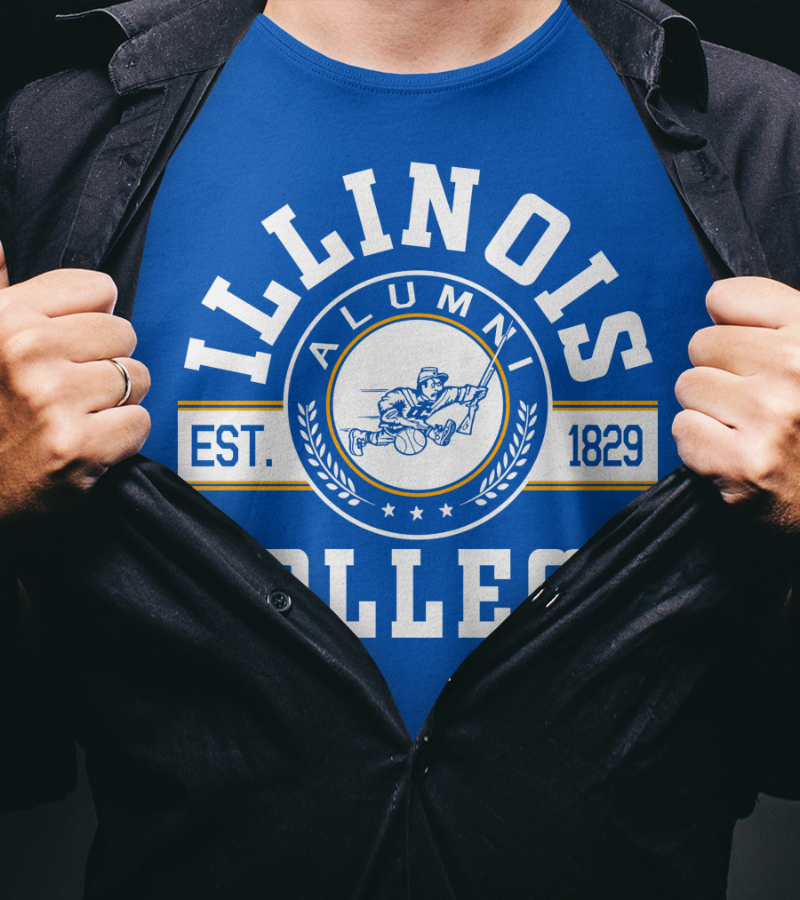 Illinois College Alumni Est. 1829 T-Shirt