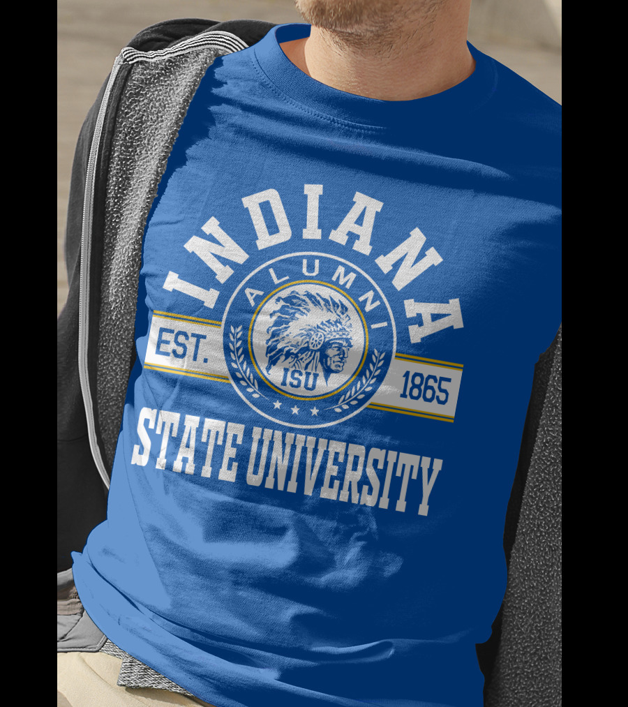 Indiana State University Alumni ISU Est. 1865 T-Shirt