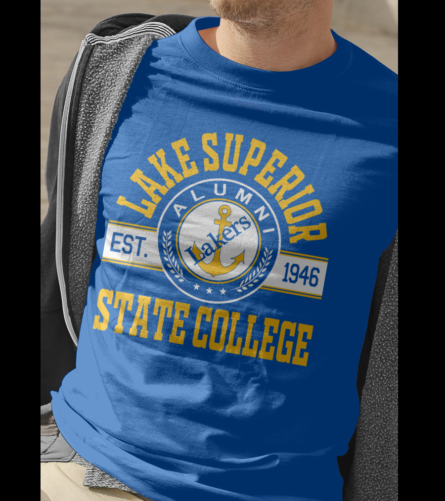 Lake Superior State College Alumni Lakers Est. 1946 T-Shirt