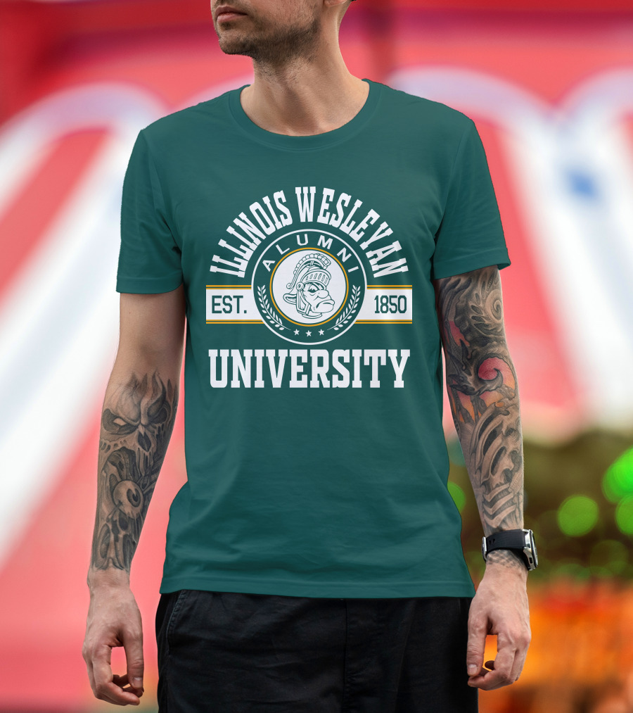 Illinois Wesleyan University Alumni Est. 1850 T-Shirt