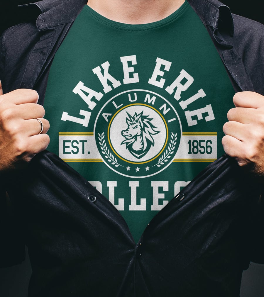 Lake Erie College Alumni Unicorns Est. 1856 T-Shirt