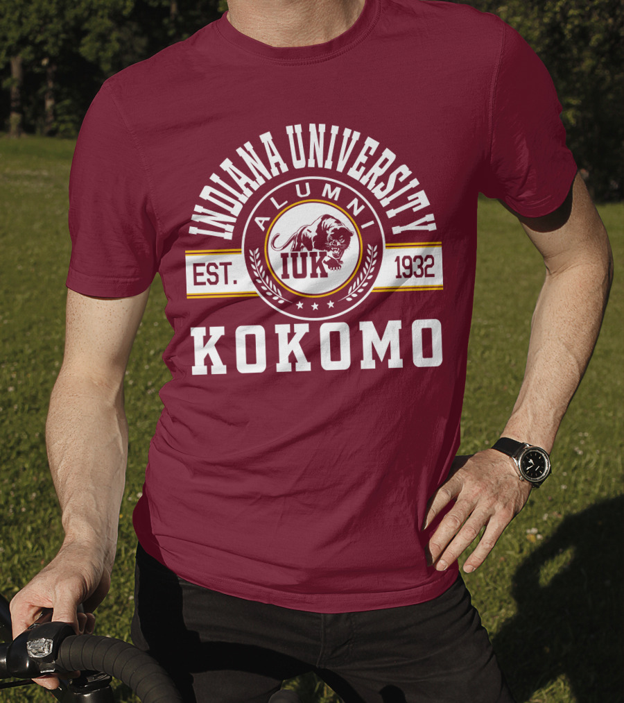 Indiana University Kokomo Alumni IUK Est. 1932 T-Shirt