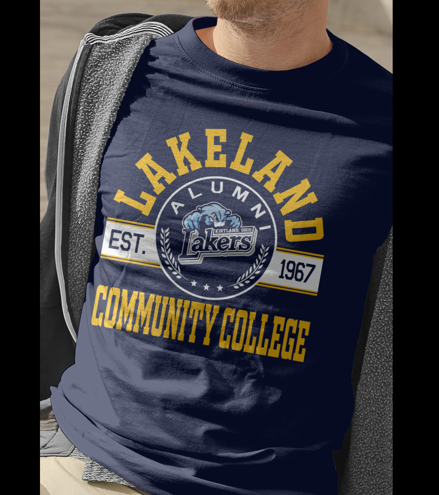 Lakeland Community College Alumni Lakers Kirtland Ohio Est. 1967 T-Shirt