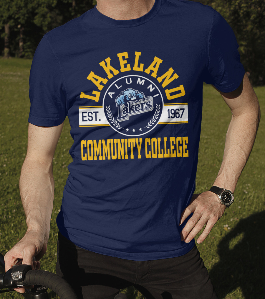 Lakeland Community College Alumni Lakers Kirtland Ohio Est. 1967 T-Shirt