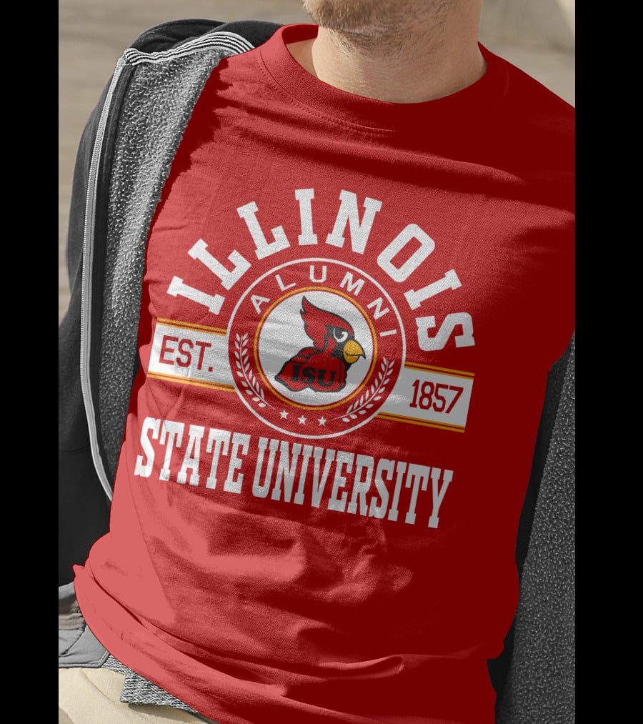 Illinois State University Alumni EST. 1857 ISU T-Shirt