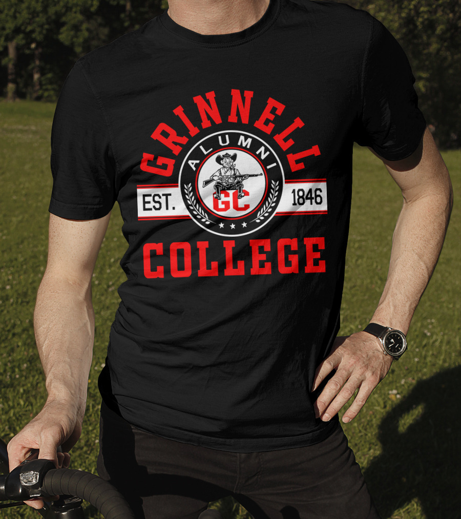 Grinnell College Alumni Est. 1846 GC T-Shirt
