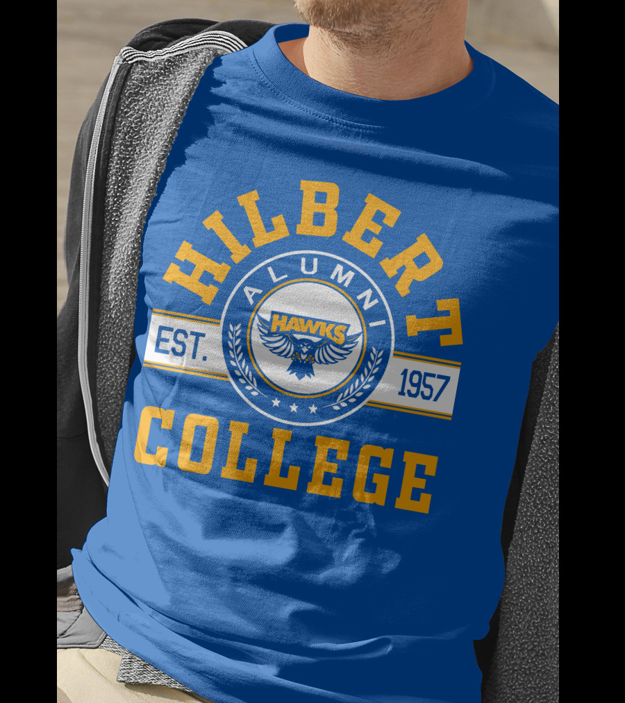 Hawks Hilbert College Alumni Est. 1957 T-Shirt