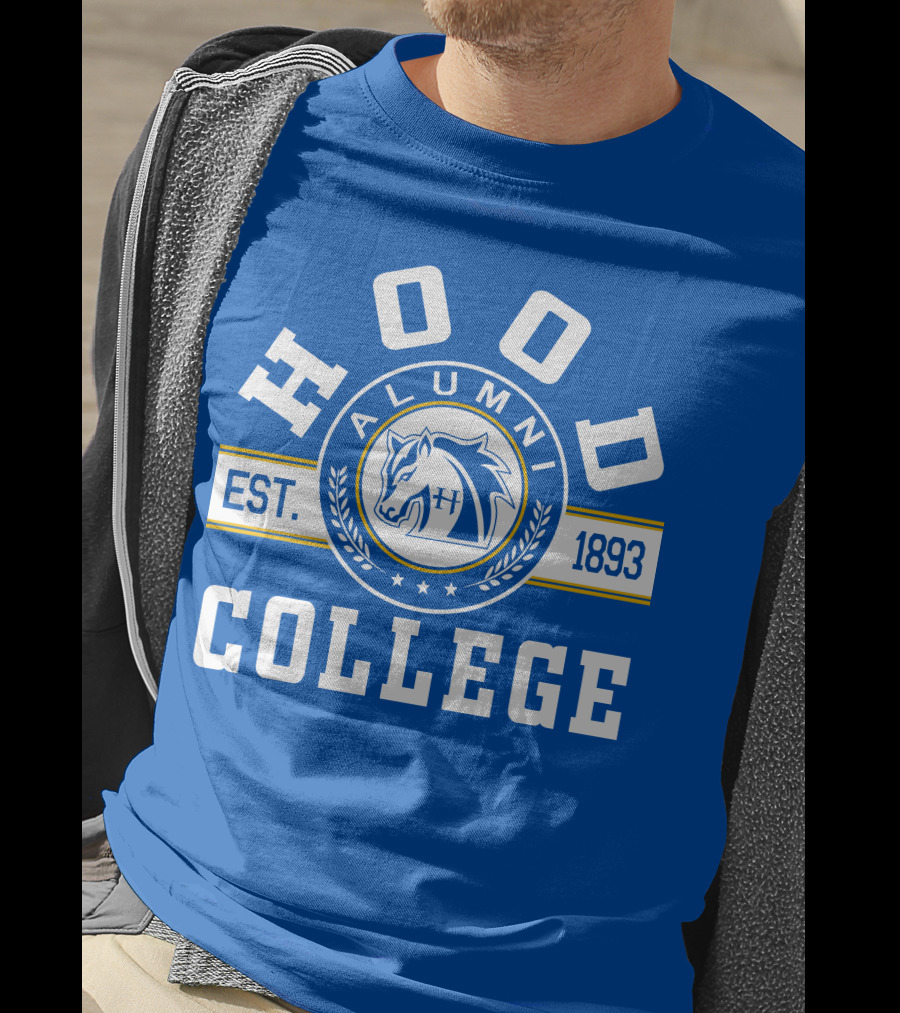 Hood College Alumni Est. 1893 Mustang Crest T-Shirt