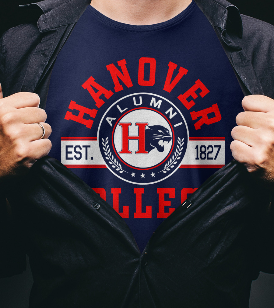 Hanover College Alumni Est. 1827 Panther T-Shirt